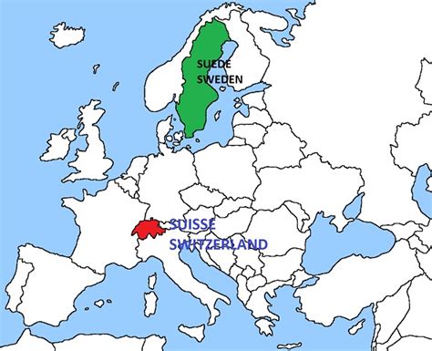 Sweden And Switzerland